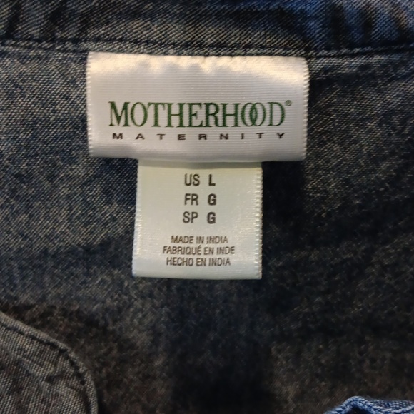 Size Large Motherhood Maternity Top - Picture 5 of 7